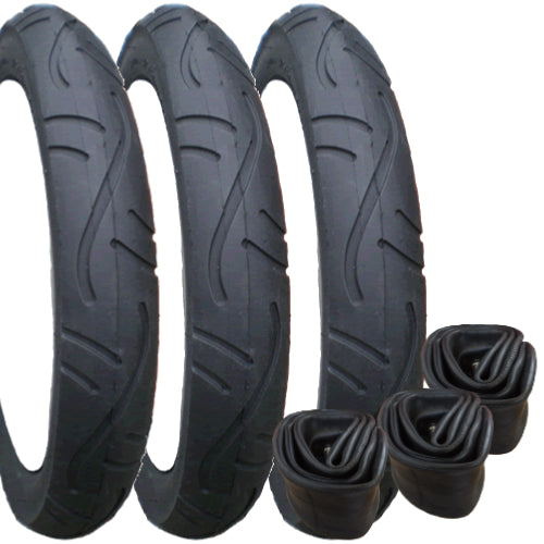 Phil & Teds Explorer Replacement Tyres and Inner Tubes - set of 3