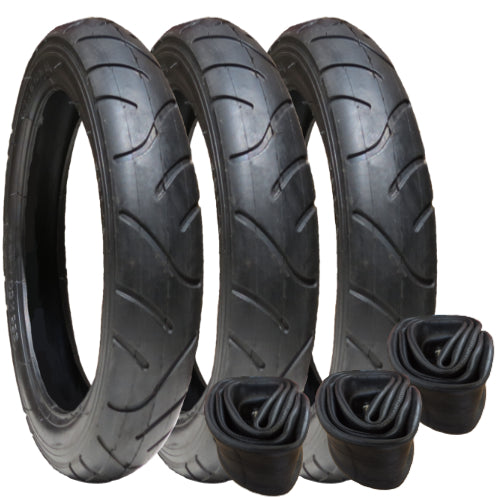 Jane Slalom Pro replacement tyres and inner tubes - set of 3