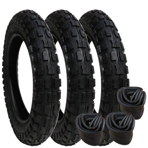 Jane Slalom Pro replacement tyres and inner tubes set of 3 Heavy Duty