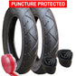Obaby Zezu Tyres and Inner Tubes - set of 2 - Puncture Protected - size 121/2 x 21/4