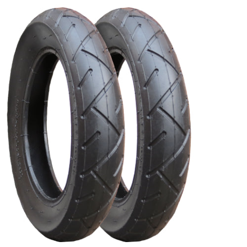 Replacement Tyres - set of 2 - size 121/2 x 21/4
