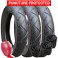 Mountain Buggy Urban Jungle Tyres and Inner Tubes - set of 3 - Puncture Protected - size 121/2 x 21/4