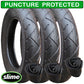 Quinny Freestyle Tyres and Inner Tubes - set of 3 - with Slime Protection - size 121/2 x 21/4