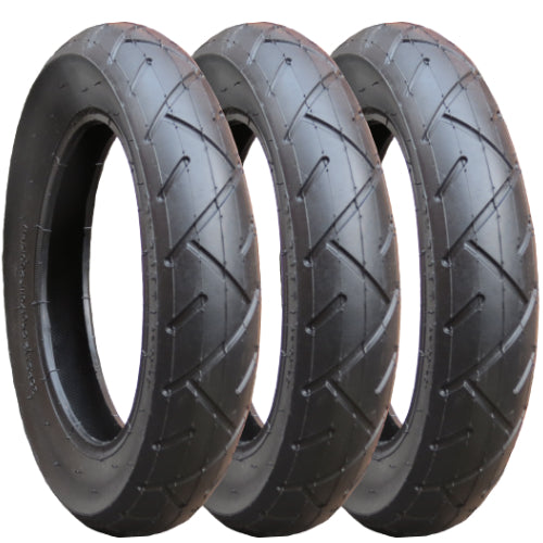 Replacement Tyres - set of 3 - size 121/2 x 21/4