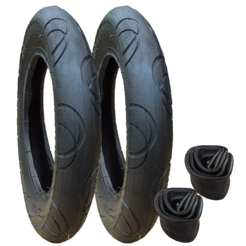 Mountain Buggy Duet replacement tyres size 10 x 2.0 plus inner tubes - set of 2