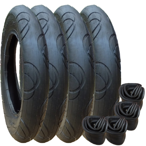 Mountain Buggy Duet replacement tyres size 10 x 2.0 plus inner tubes - set of 4