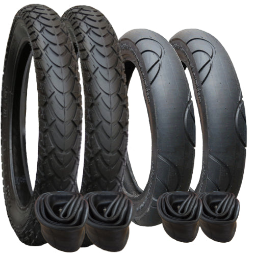 Bugaboo Donkey replacement tyres and inner tubes - set of 4