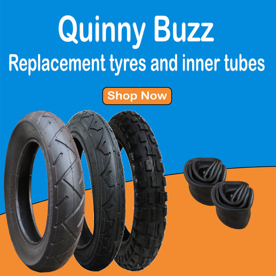 replacement tyres and inner tubes for quinny buzz