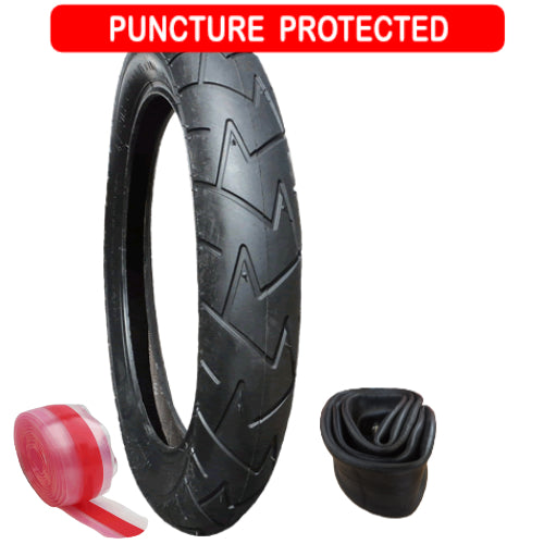 Joovy Zoom replacement tyre plus inner tube for the front wheels - 12 inch - Puncture Protected