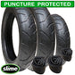 iCandy 3 Wheeler Tyres and Inner Tubes - set of 3 - size 280/255 - with Slime Protection