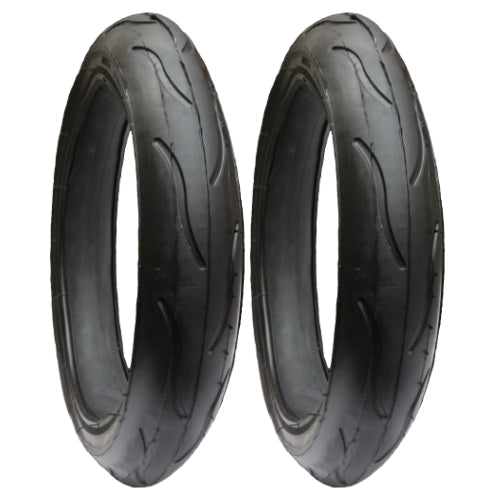 Replacement tyres size 300 x 55 - Set of 2