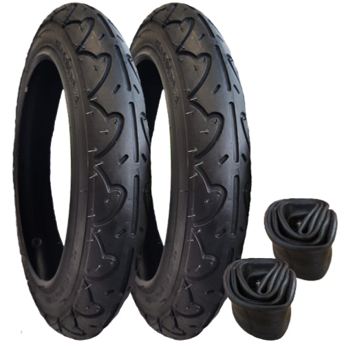 Bugaboo Donkey Tyres and Inner Tubes - set of 2 for rear wheels