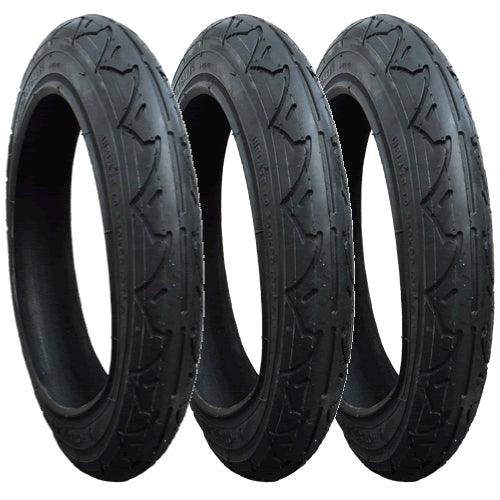 Phil & Teds Replacement Tyres 12 inch - set of 3