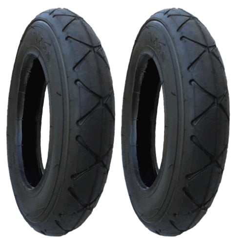 Replacement tyres size 10 x 2.0 - set of 2