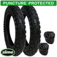 Bugaboo Gecko Tyres and Inner Tubes - set of 2 - Heavy Duty - with Slime Protection - size 121/2 x 21/4