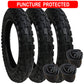 Out n About Nipper Tyres and Inner Tubes - set of 3 - Heavy Duty - Puncture Protected - size 121/2 x 21/4