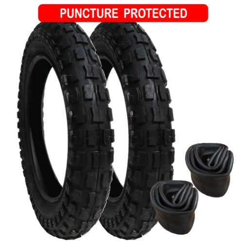 Joolz replacement Tyres and Inner Tubes - set of 2 - Heavy Duty - size 121/2 x 21/4 - Puncture Protected