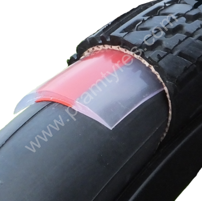 Joovy Zoom replacement tyres and inner tubes - 16 inch/12 inch - Set of 3 - Puncture Protected